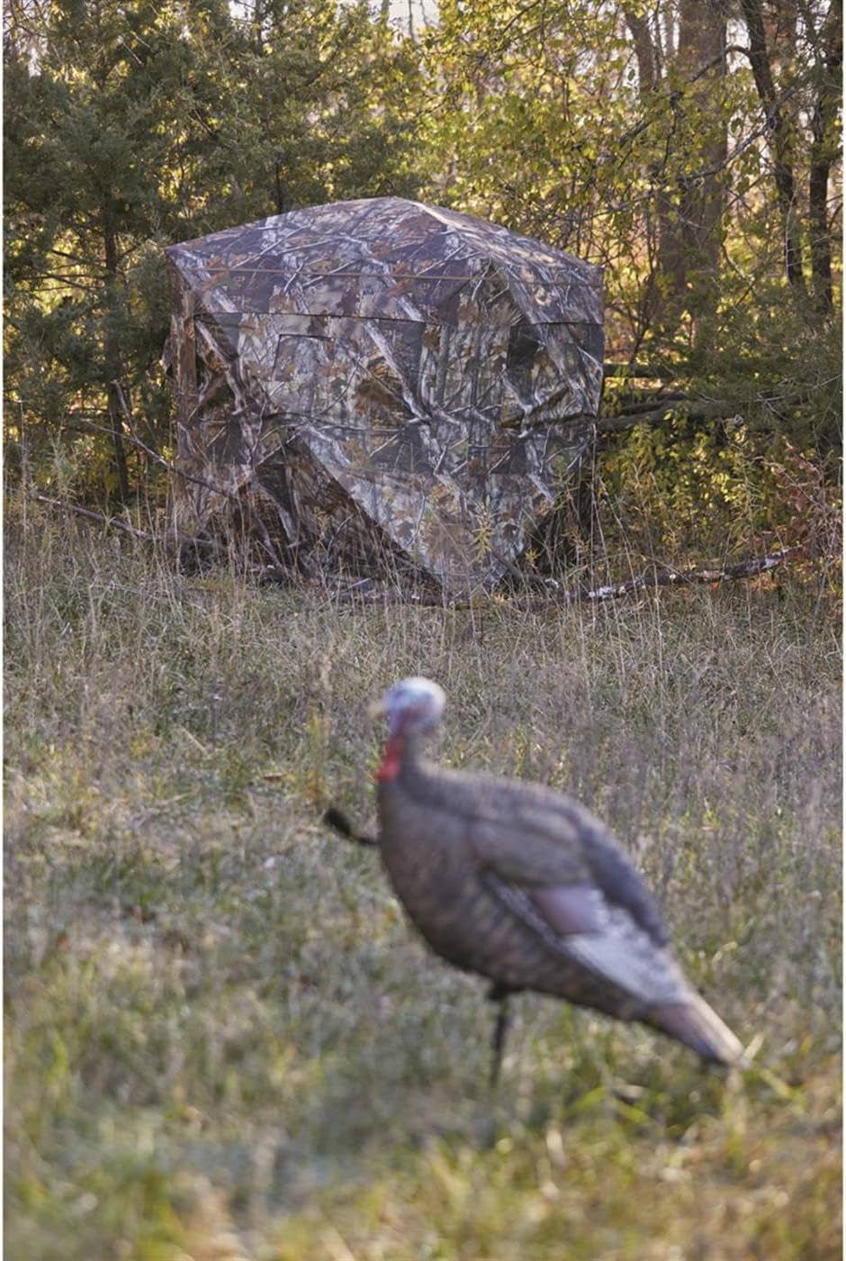 Lightweight Hub Blind; Lightweight, Portable, Hunting Deer and Turkey Season