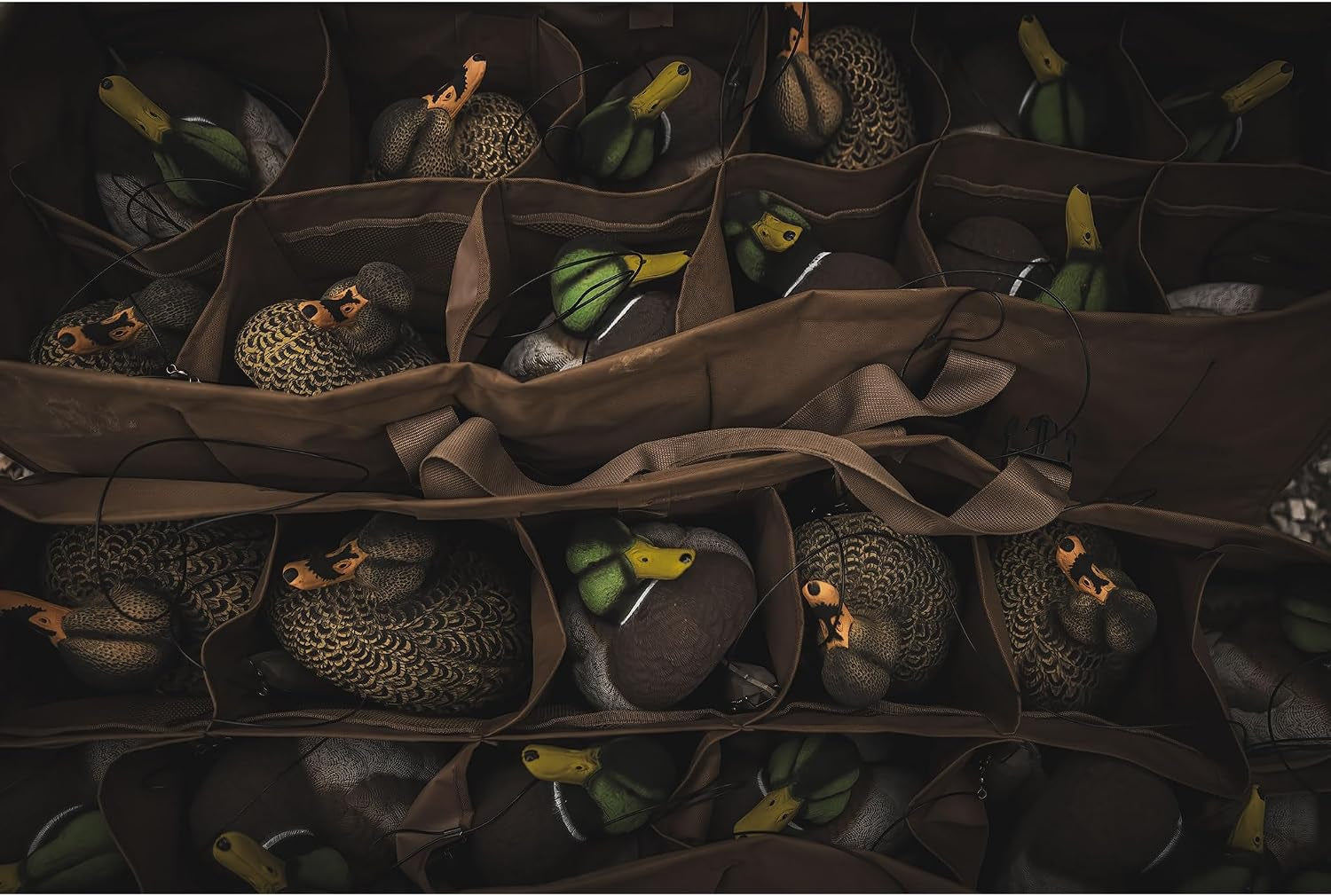 Legacy Magnum Mallard Duck Decoys for Waterfowl Hunting | Durable Ultra Realistic Foam Filled Decoys | 2 Active & 2 Rester Drakes & 2 Rester Hens | Flocked Heads or Non-Flocked | 6Pk