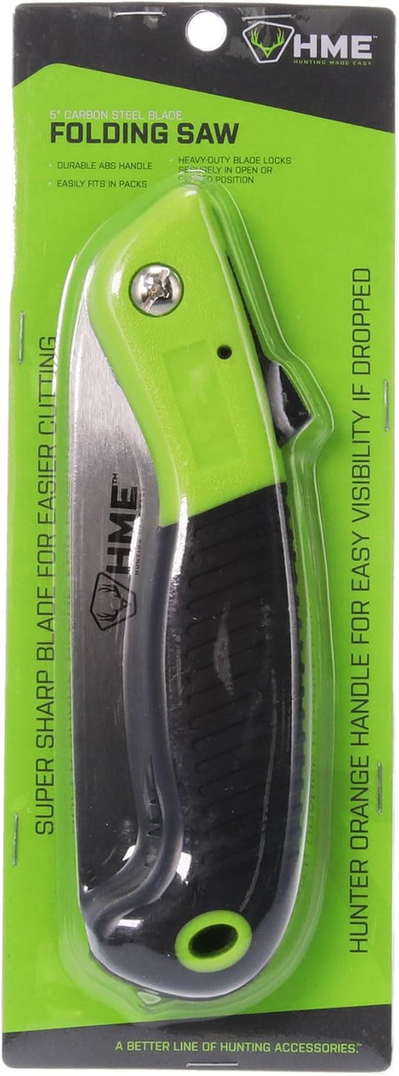 Mini Folding Hand Pocket Saw with 5" Carbon Steel Blade for Hunting, Camping, Backpacking, Pruning