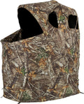 Hunting Lightweight Portable Ultra-Compact Easy-Setup 1-Person Tent Chair Ground Blind, Mossy Oak Break-Up Country